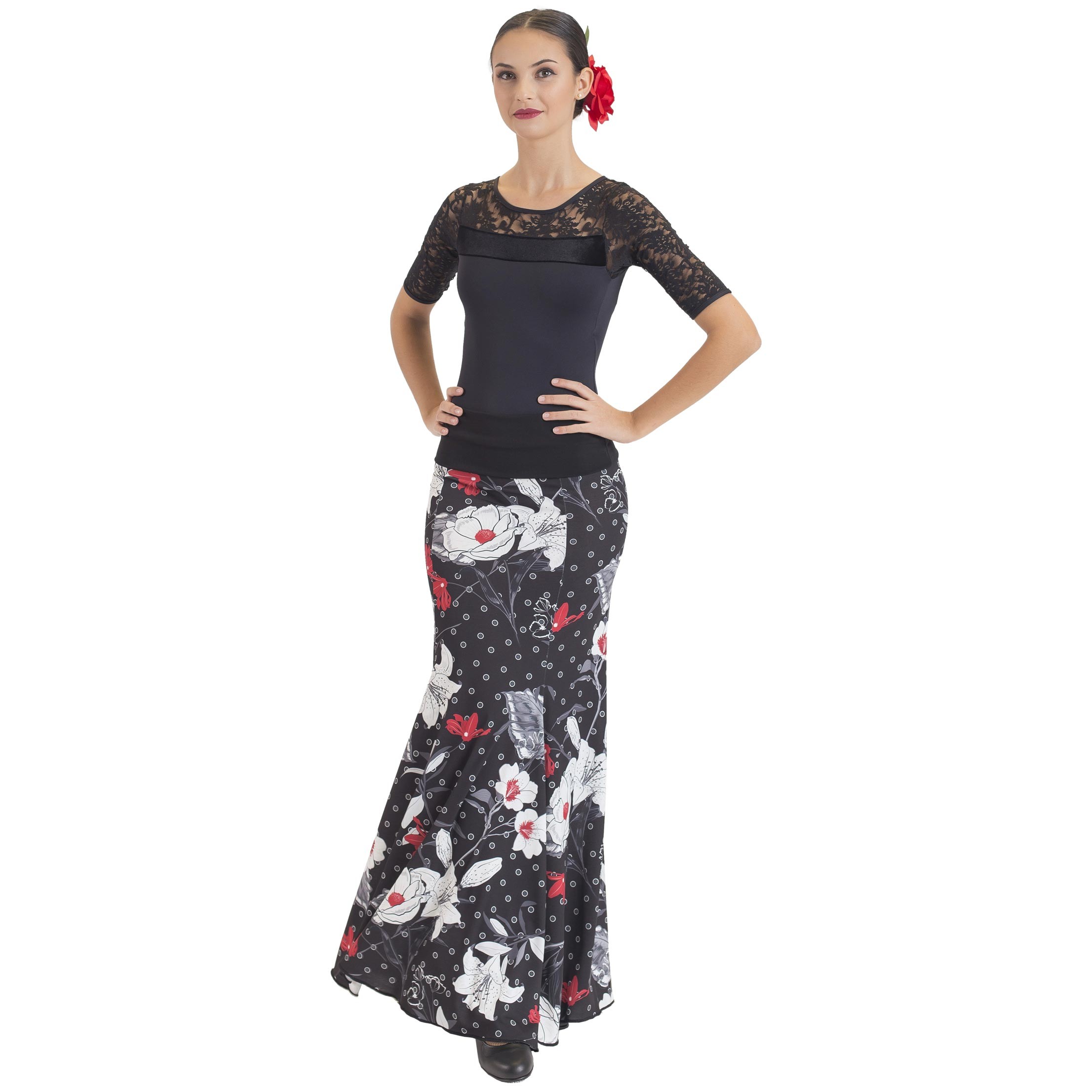 El Flamenco Vive, Tallas de vestidos y faldas