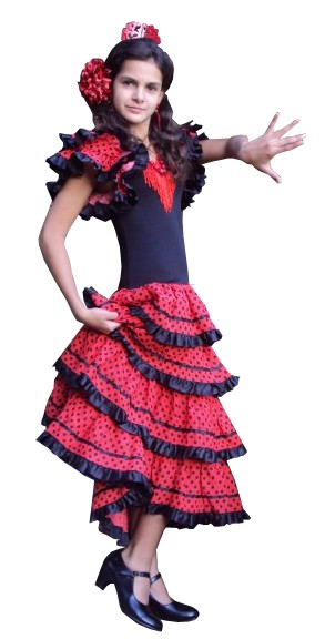 El Flamenco Vive Vestido de sevillanas para niña - Español | Madrid, Spain