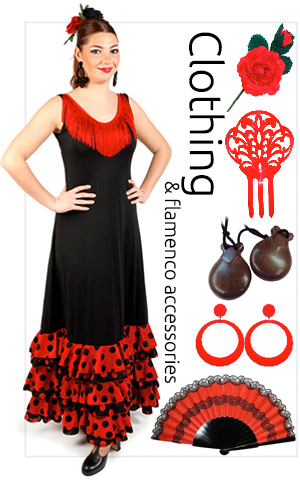 Flamenco clothing and accessories