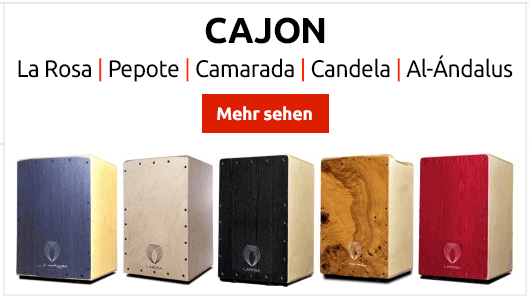 Flamenco Cajon, großen Marken